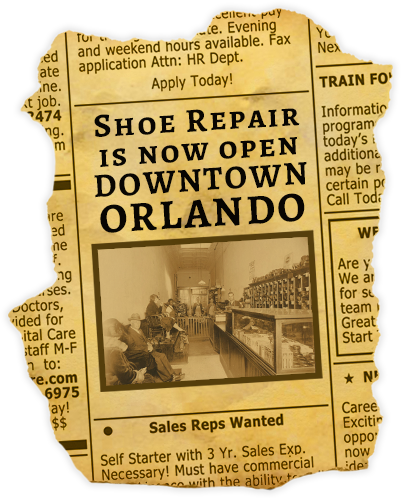 Hanson's Shoe Repair - 27 E Pine Street